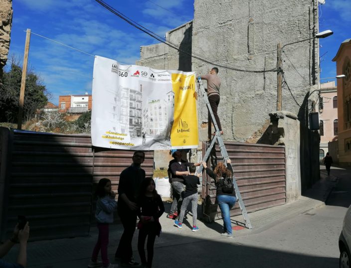 La Raval celebra una jornada simbòlica abans de donar inici a les obres